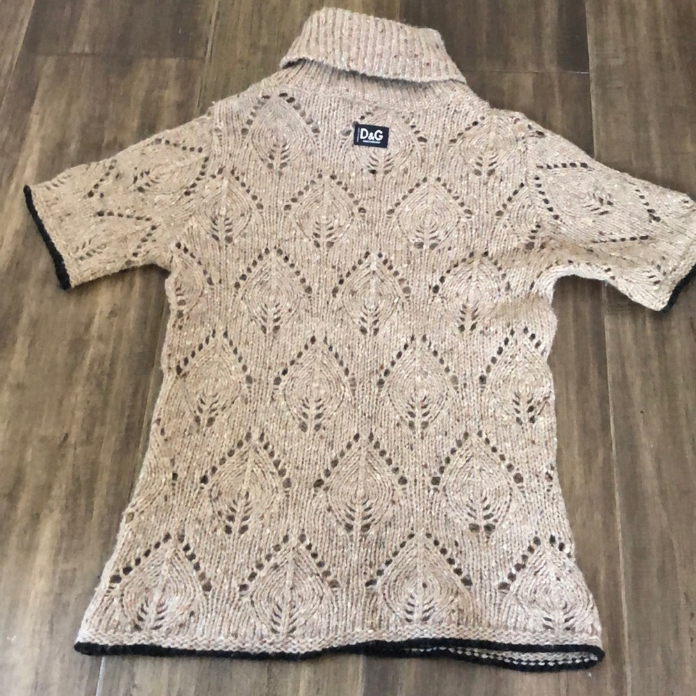 D&G wool knit sweater small made in Italy - Picture 5 of 10